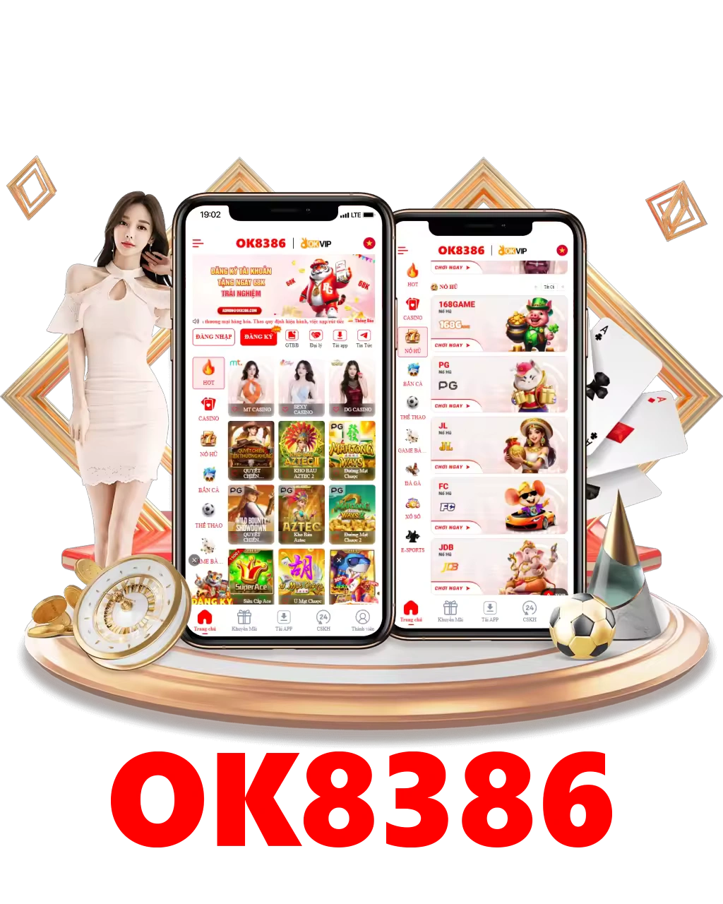 Ứng dụng OK8386: truy cập trên điện thoại và bảo mật thiết bị